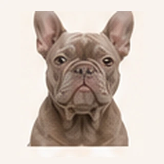 Lilac oder Isabella Französische Bulldogge