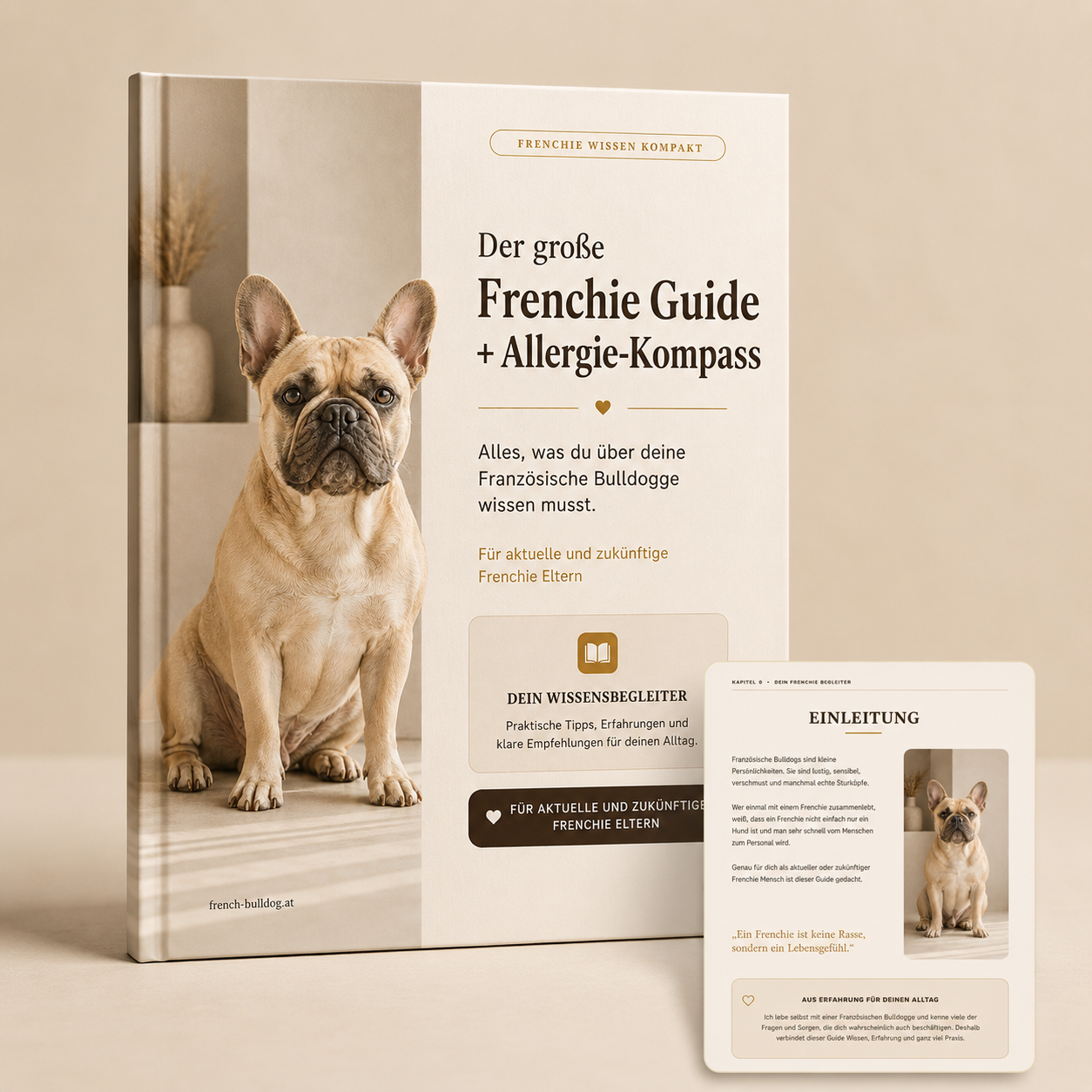 Frenchie Guide und Taschenbuch als Wissensbegleiter